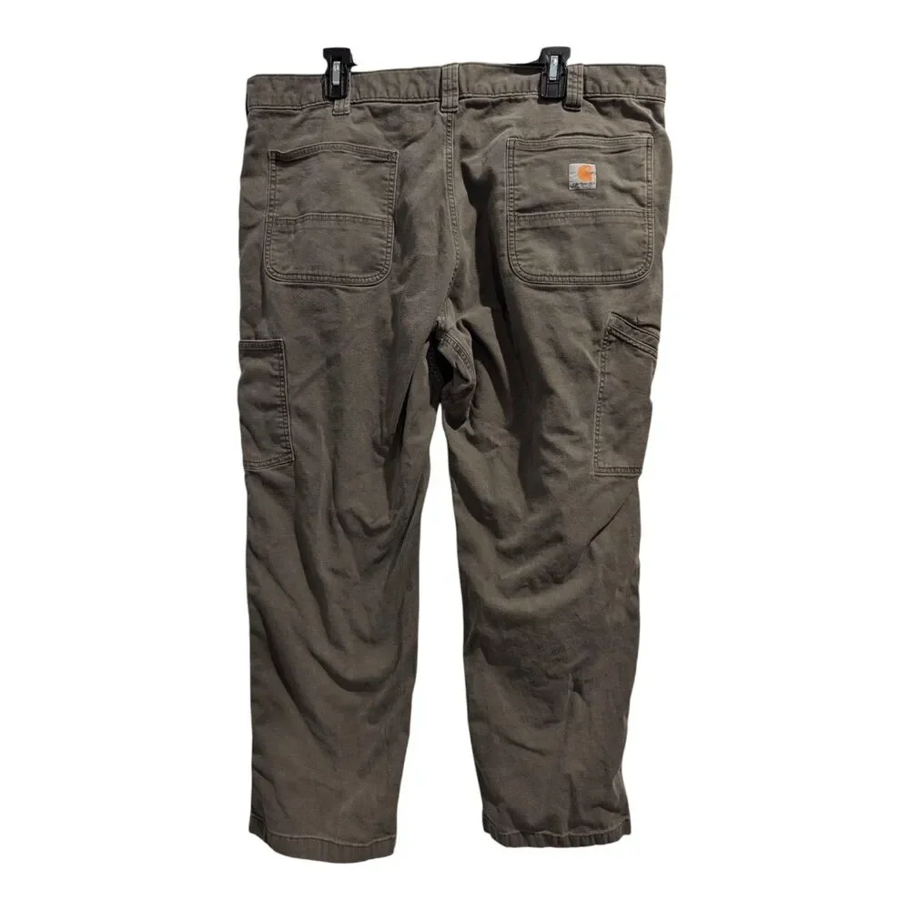 CARHARTT - 102802-217 Men's Rugged Flex Rigby  Relaxed Carpenter Pants - 42x30